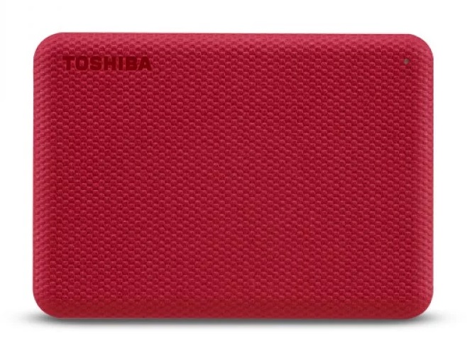 Disco Externo Toshiba Canvio Advance 2TB USB3.2 Vermelho 1